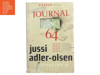 Journal 64 : krimithriller af Jussi Adler-Olsen (Bog)