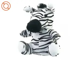Bamse zebra fra Animal Kingdom (str. 17 cm)