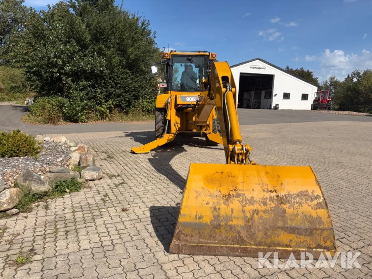 Billede 4 - Rendegraver Hydrema 906F med centralsmørring