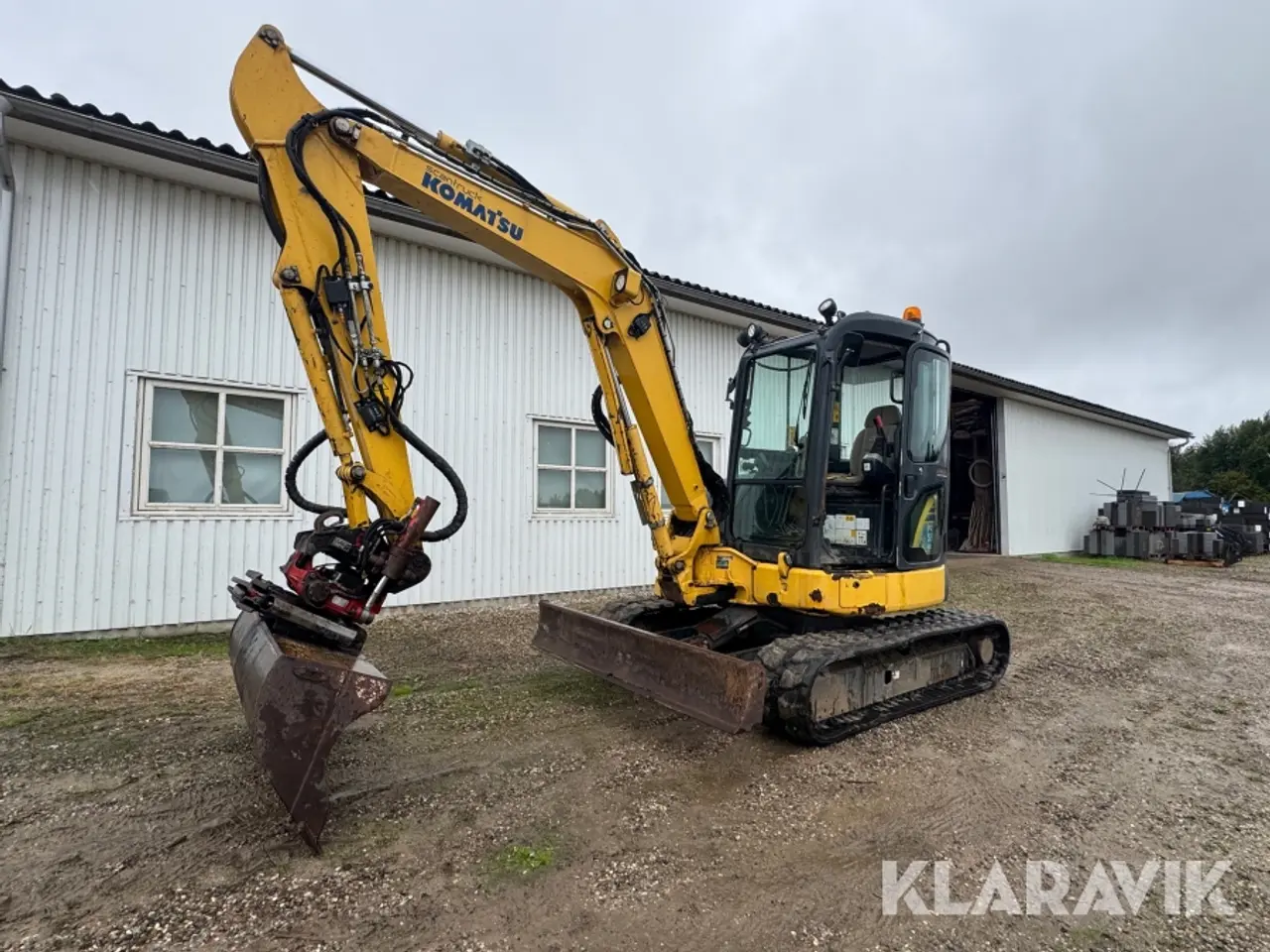 Billede 1 - Gravemaskine Komatsu PC 55 MR
