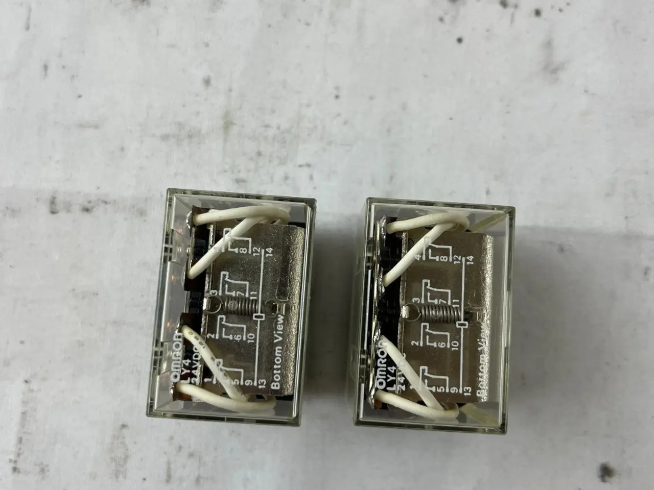 Billede 2 - Omron LY4 24VDC General Purpose relæ 4PDT Plug-In