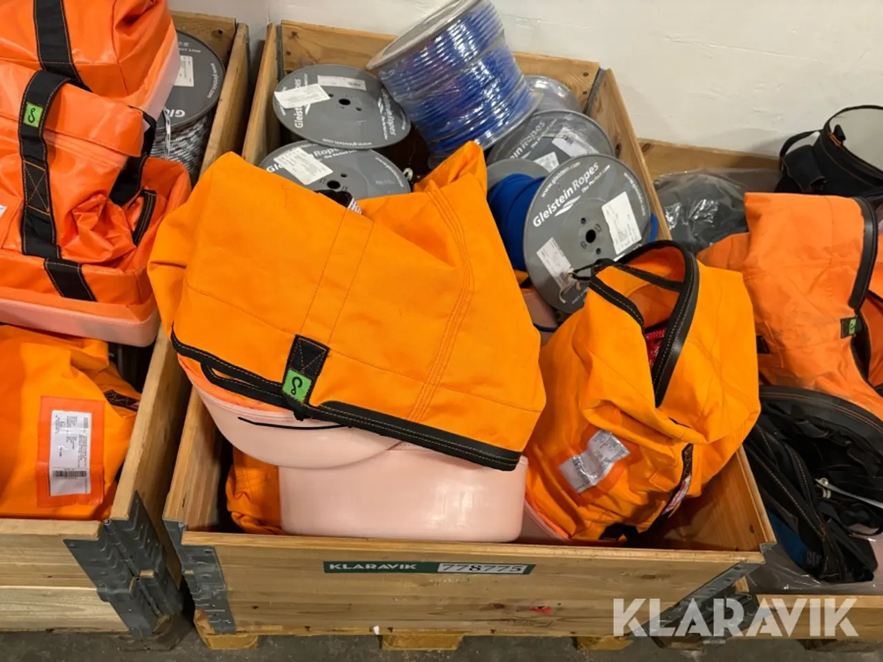 Billede 3 - Offshore tasker og sejlgarn EMG 3579 - 6 tasker / 6 ruller / 1 palle