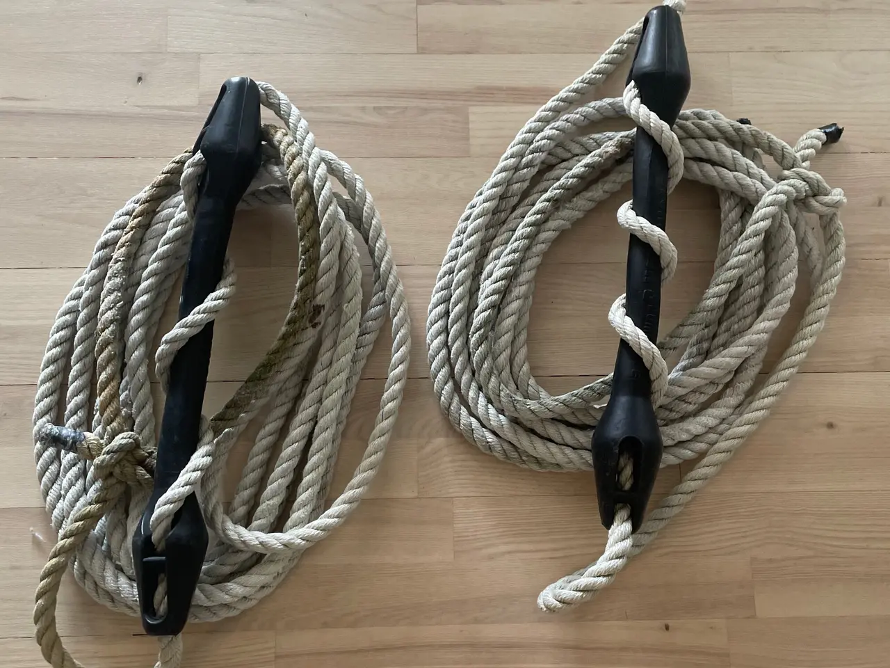 Billede 1 - 2 stk. 19 mm x 8,5 m fortøjninger