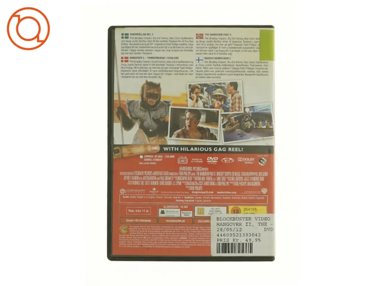 Billede 2 - The hangover part 2 fra dvd
