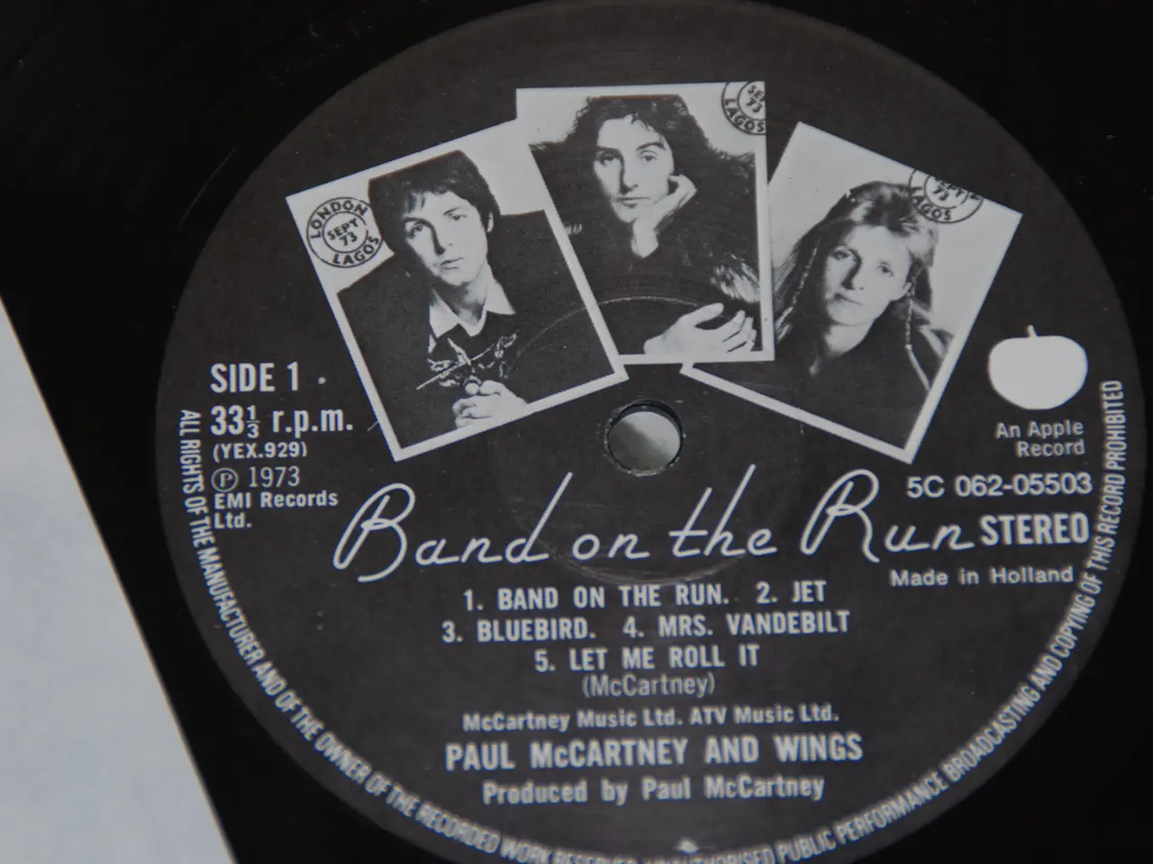 Billede 4 - Lp - Band on the Run