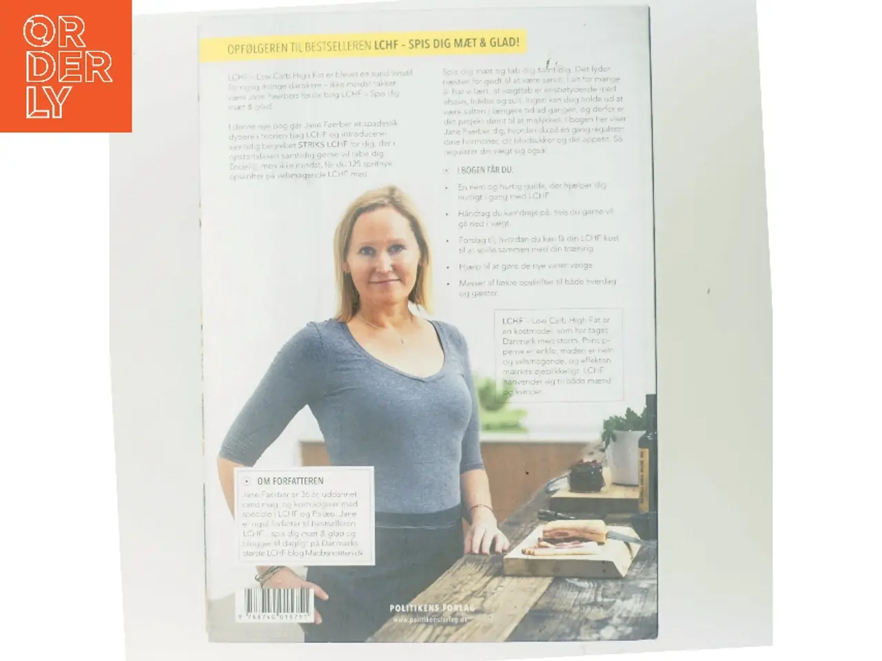Billede 3 - Mæt & slank med LCHF af Jane Faerber (Bog)