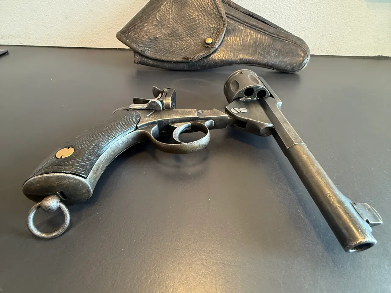 Billede 8 - Dansk Marinerevolver M/1891 med hylster – kræver s