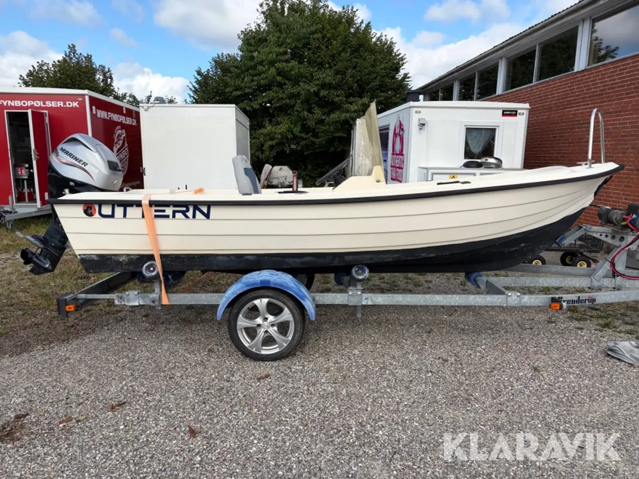 Billede 7 - Båd påhængsmotor Uttern 4700 med trailer