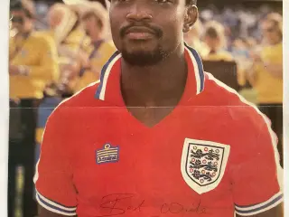 Autograf af Laurie Cunningham (19x27cm)
