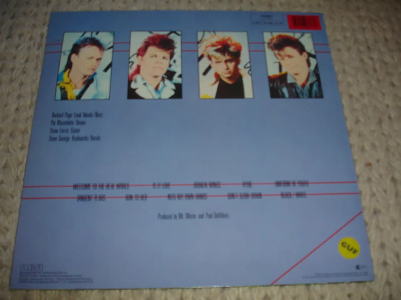 Billede 3 - (Sender gerne)Mr. Mister– Welcome To The Real Wold