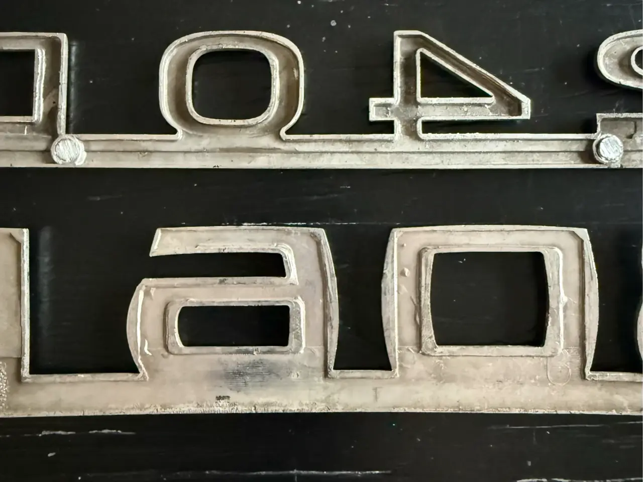 Billede 7 - Mercedes 240D og 306D logo/emblem