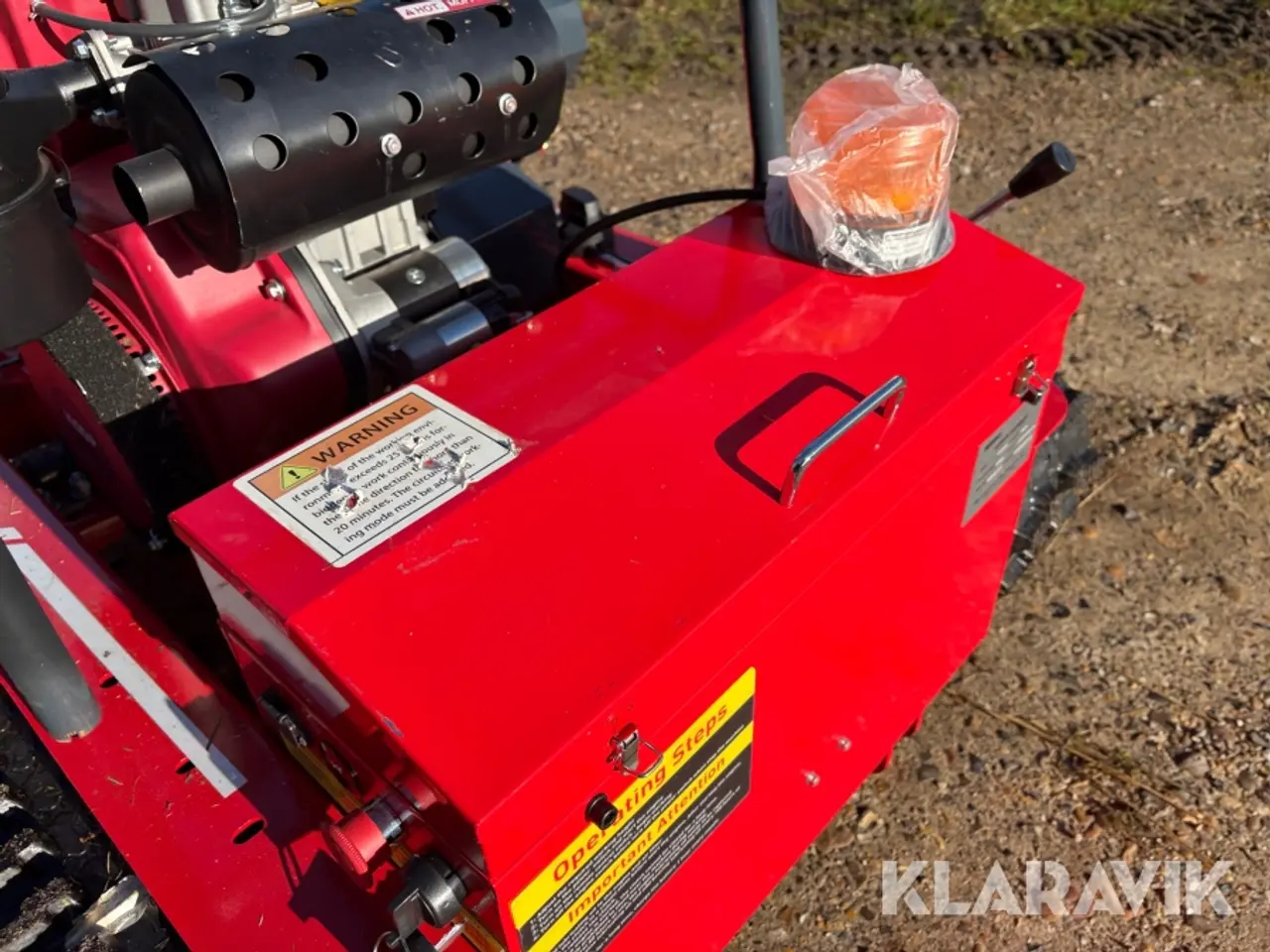 Billede 8 - Fjernstyret slagleklipper LM1200 diesel