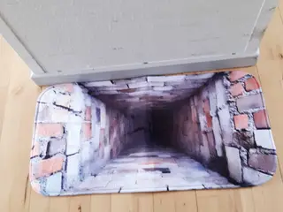 2D printet dørmåtte