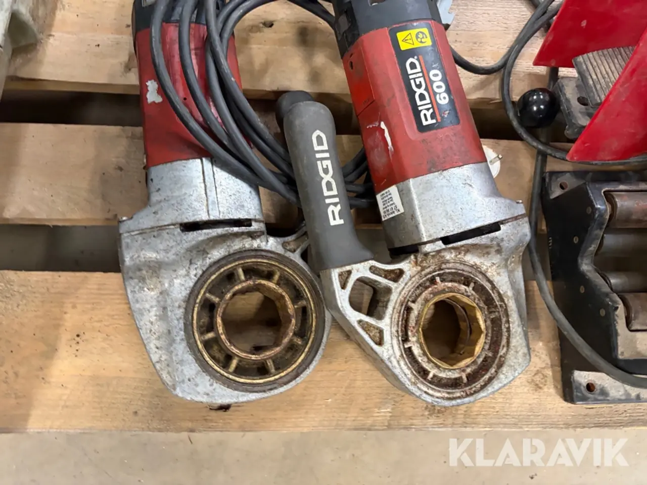 Billede 12 - Håndværktøj Ridgid 600 & måleudstyr