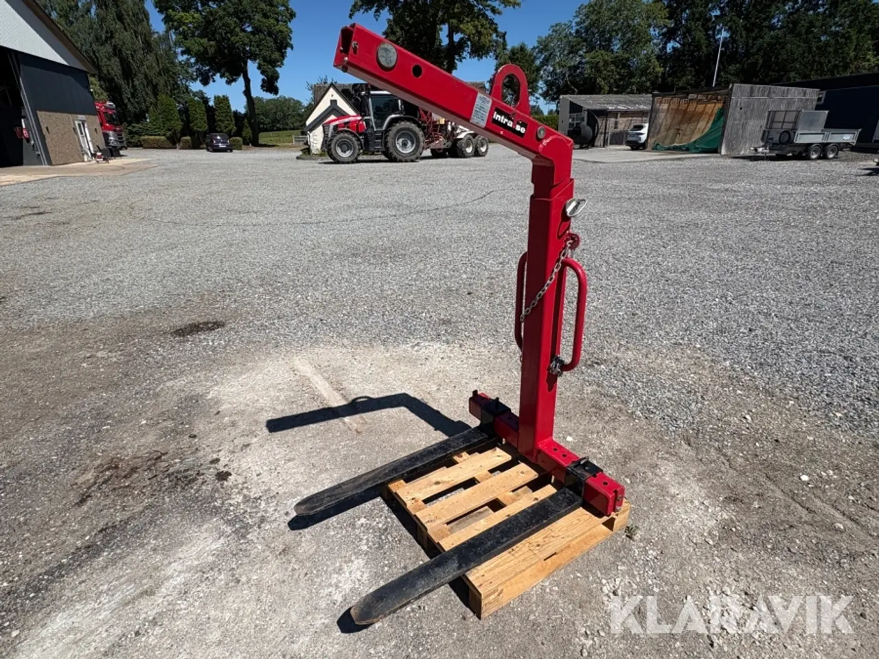 Billede 1 - Pallegafler til kran Intra.se - 1500 kg