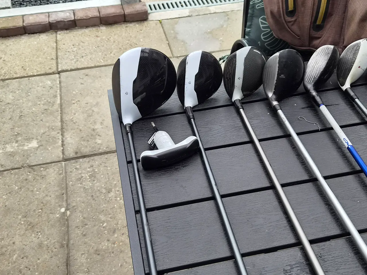 Billede 1 - komplet golfsæt med bag