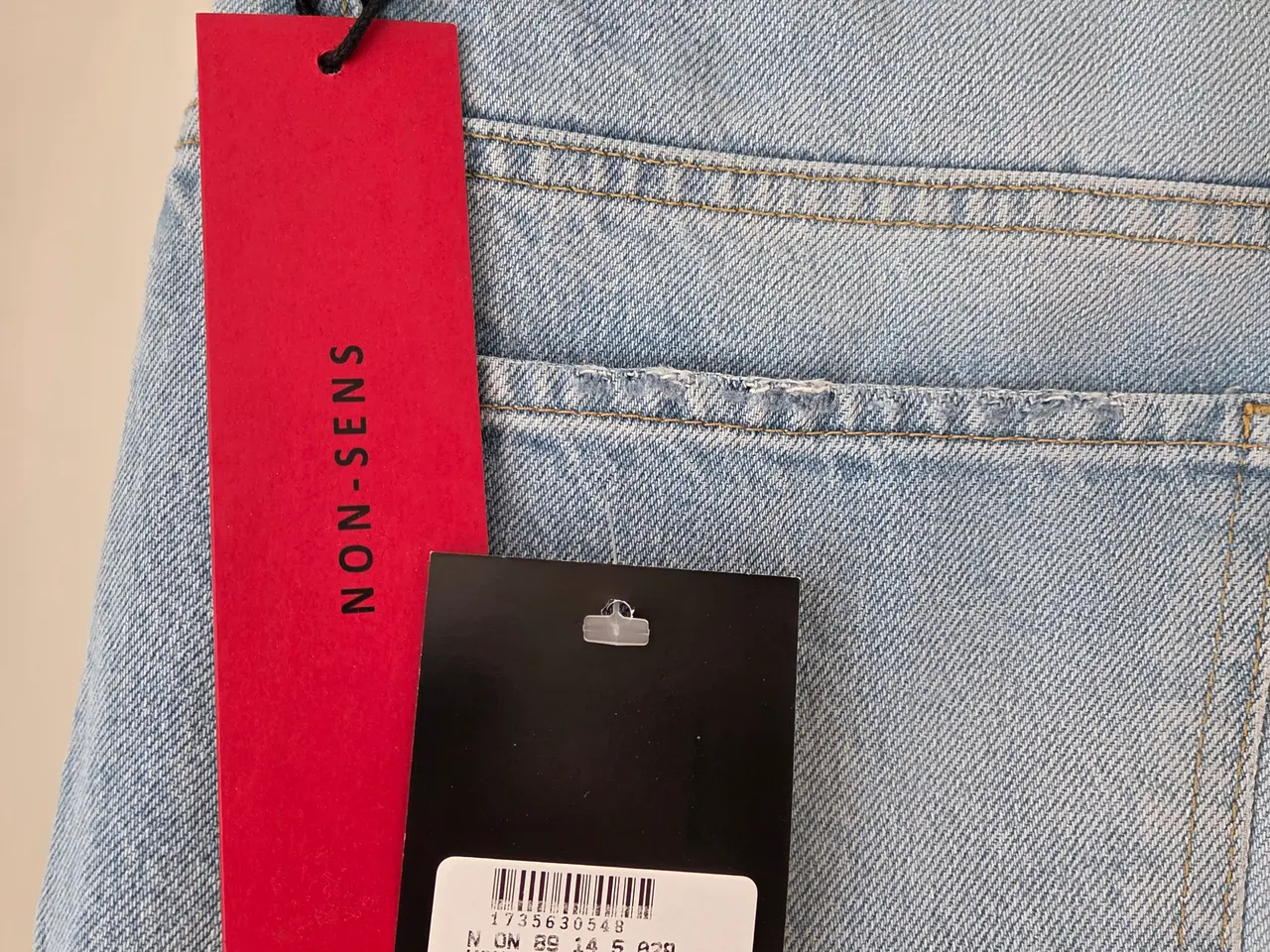 Billede 3 - NON-SENS jeans, lyseblå forvasket, NYE