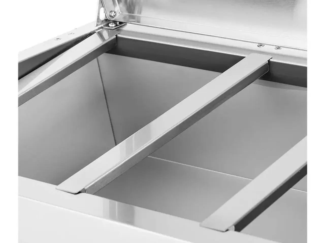 Billede 4 - Kølevitrine – 150 x 39 cm – 5 gastrobakker