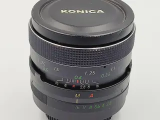 ⭐️· Objektiv: Konica Auto-Sankor 35mm f/2.8 Vintag