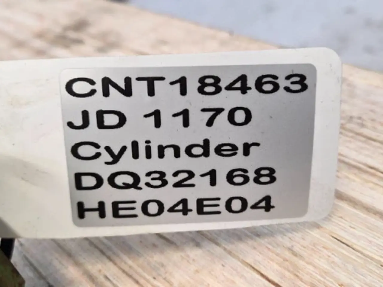 Billede 16 - John Deere 1170 Cylinder DQ32168