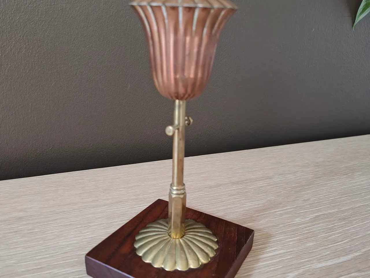 Billede 2 - Flot vintage olielampe