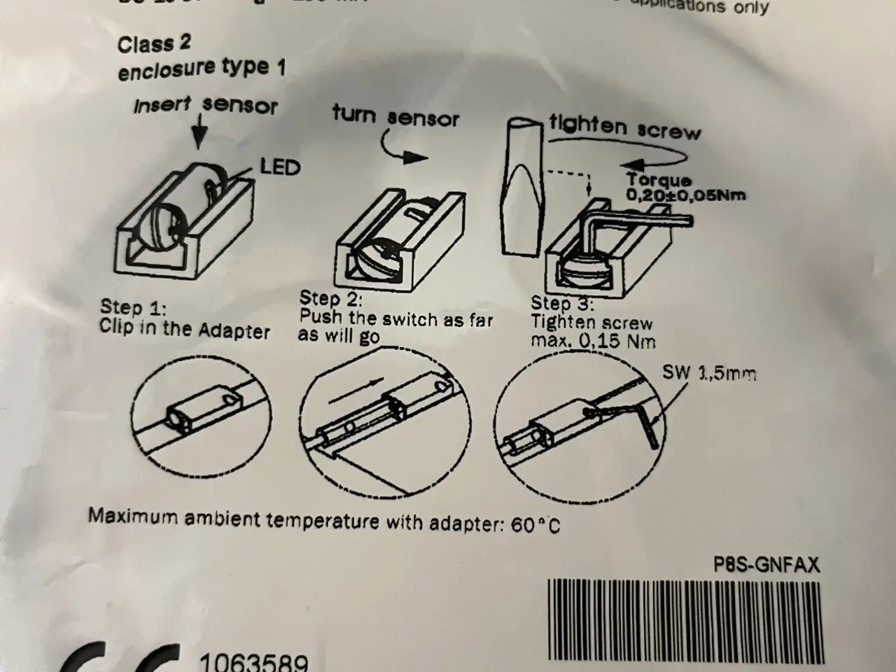 Billede 5 - Parker P8S-GNFAX Electronic Sensor NPN 3M kabel –