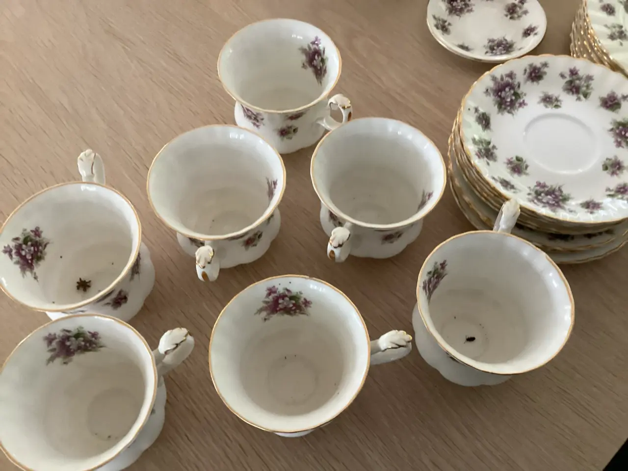 Billede 1 - Kaffestel fra den engelske royal