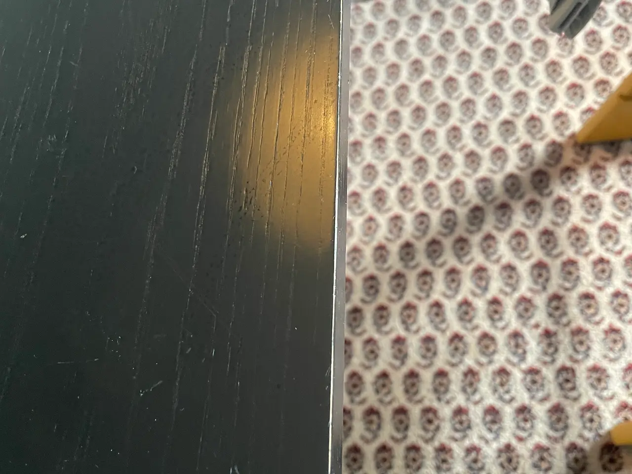 Billede 2 - Spisebord i sortlakeret eg