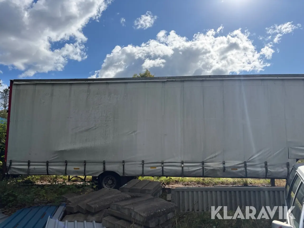 Billede 7 - Gardintrailer NOPA nedbygget.