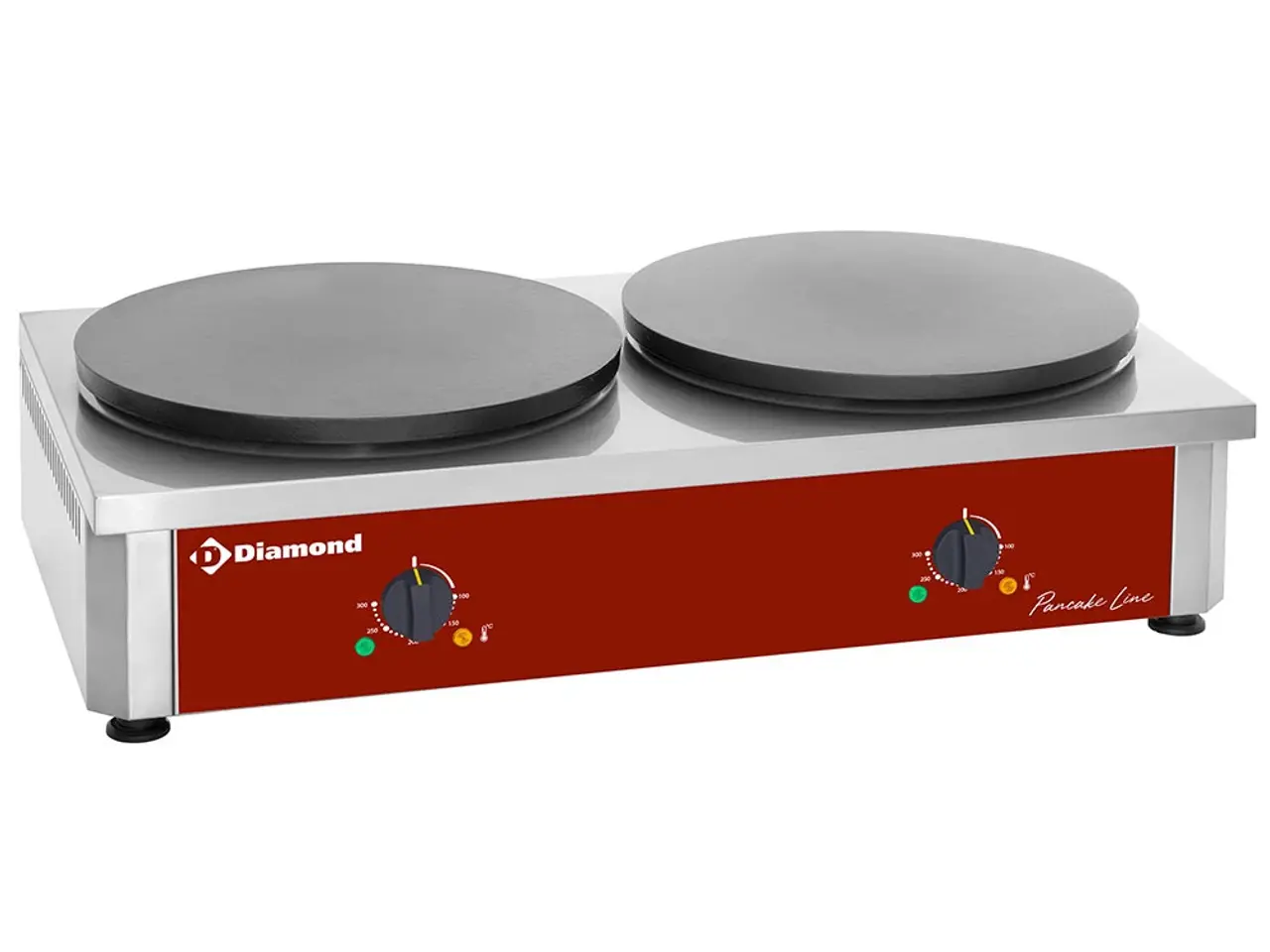 Billede 1 - Dobbelt Pandekagepande (Ø40 cm) – 7200 W Effekt