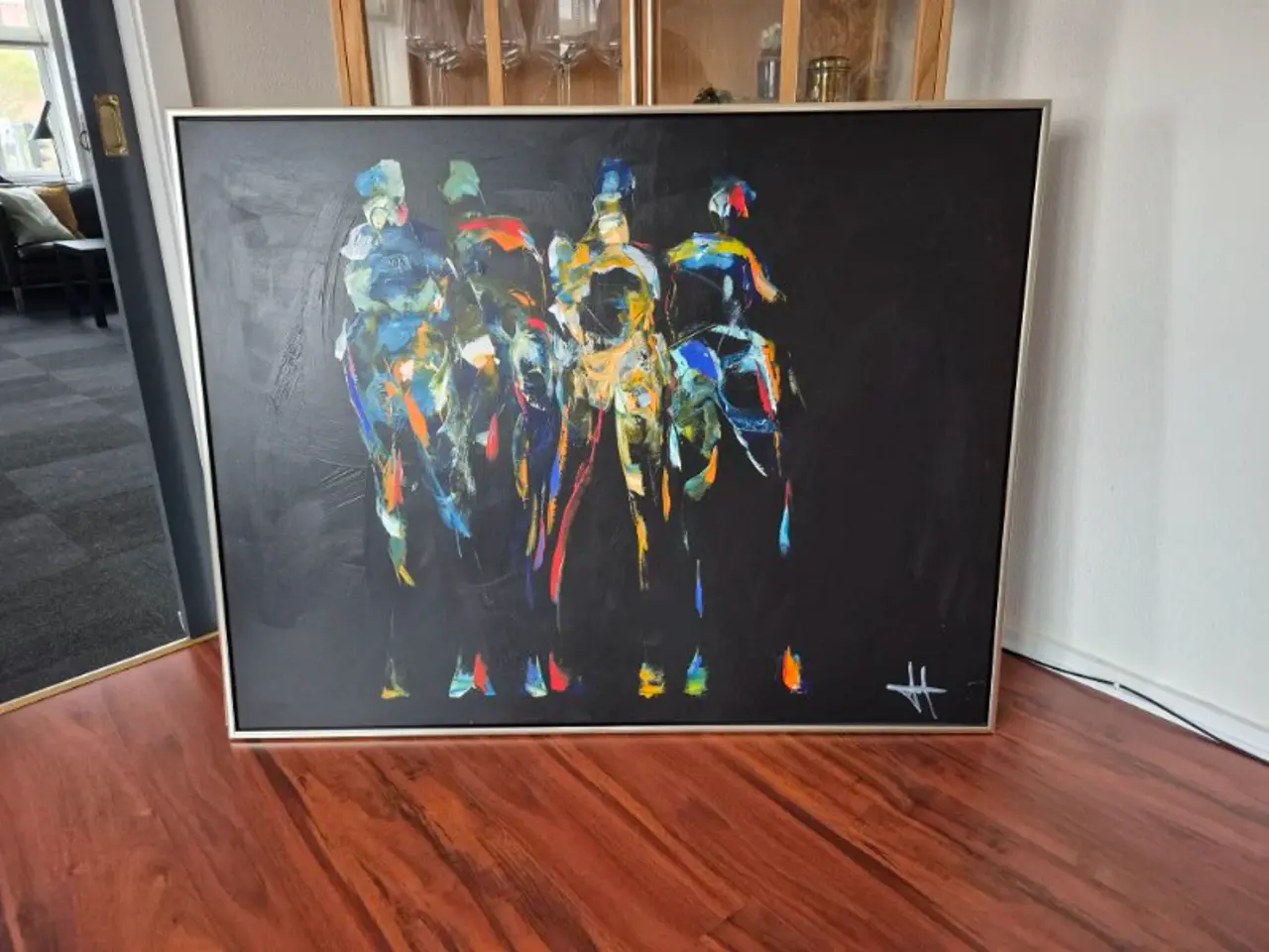 Billede 2 - Eksklusivt kunstmaleri af Henrik Busk Andersen.