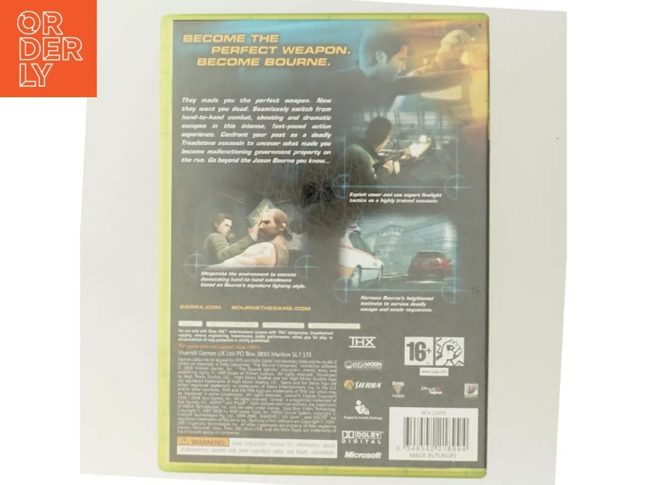 Billede 3 - Robert Ludlum's The Bourne Conspiracy til Xbox 360 fra Sierra