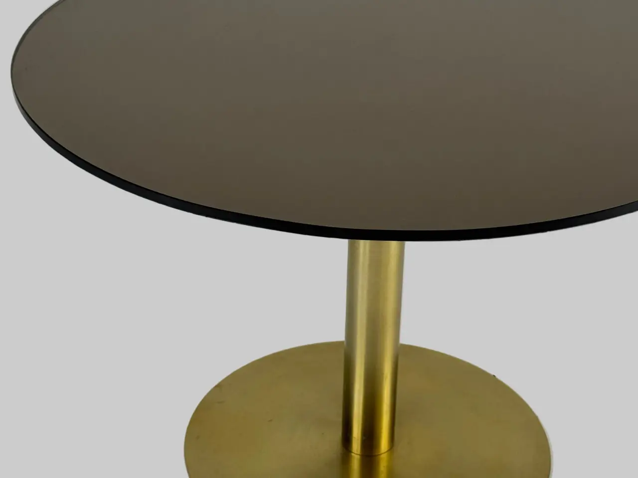 Billede 4 - Rundt Sofabord - Glas/Messing Stel Ø60 cm