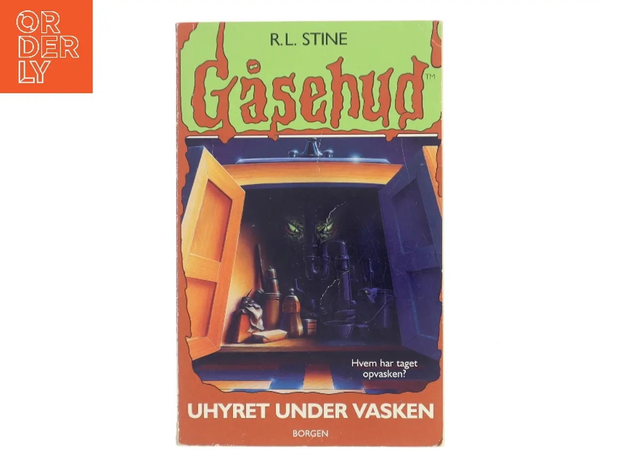 Billede 1 - Uhyret under vasken af R. L. Stine (Bog)