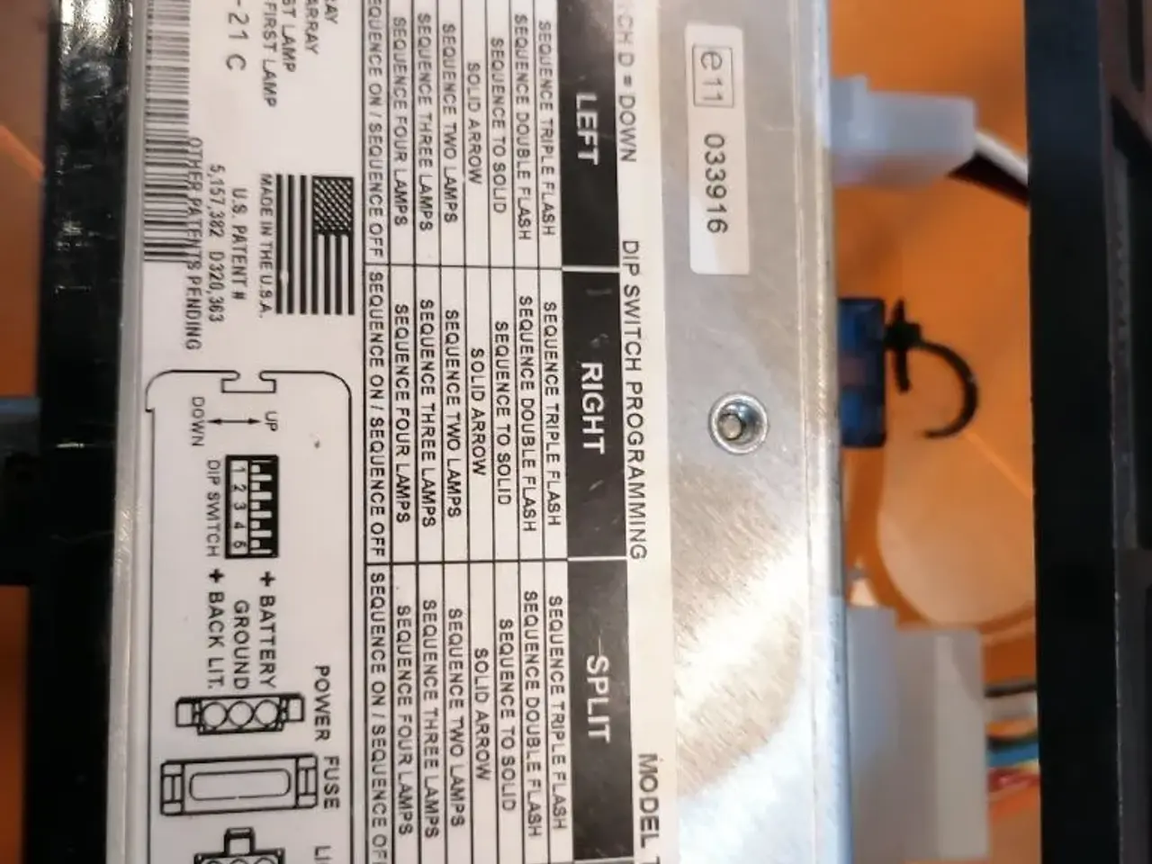 Billede 4 - Whelen lysbro / blitzbro 24 volt.