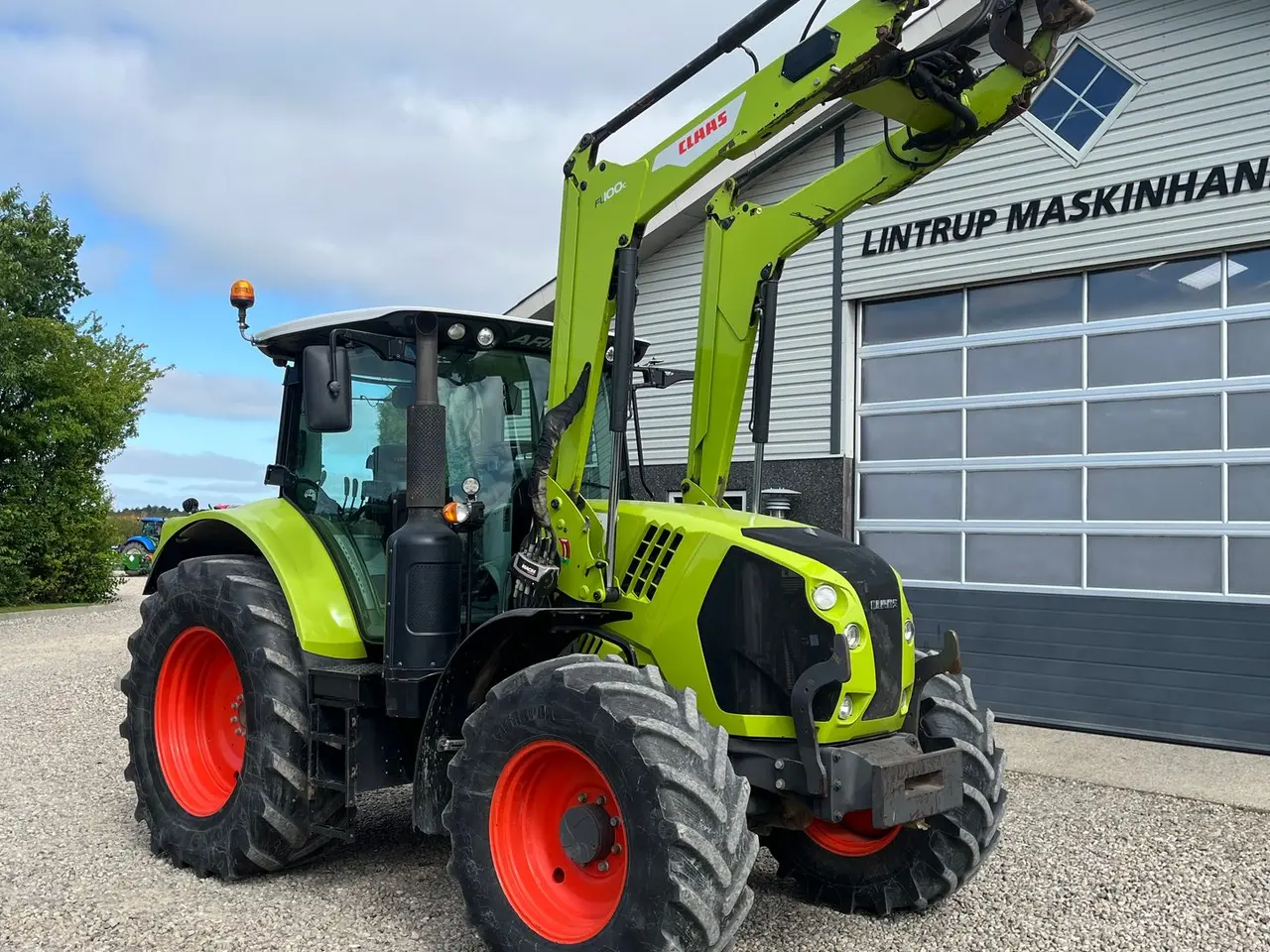 Billede 16 - CLAAS Arion 610 Med frontlæsser