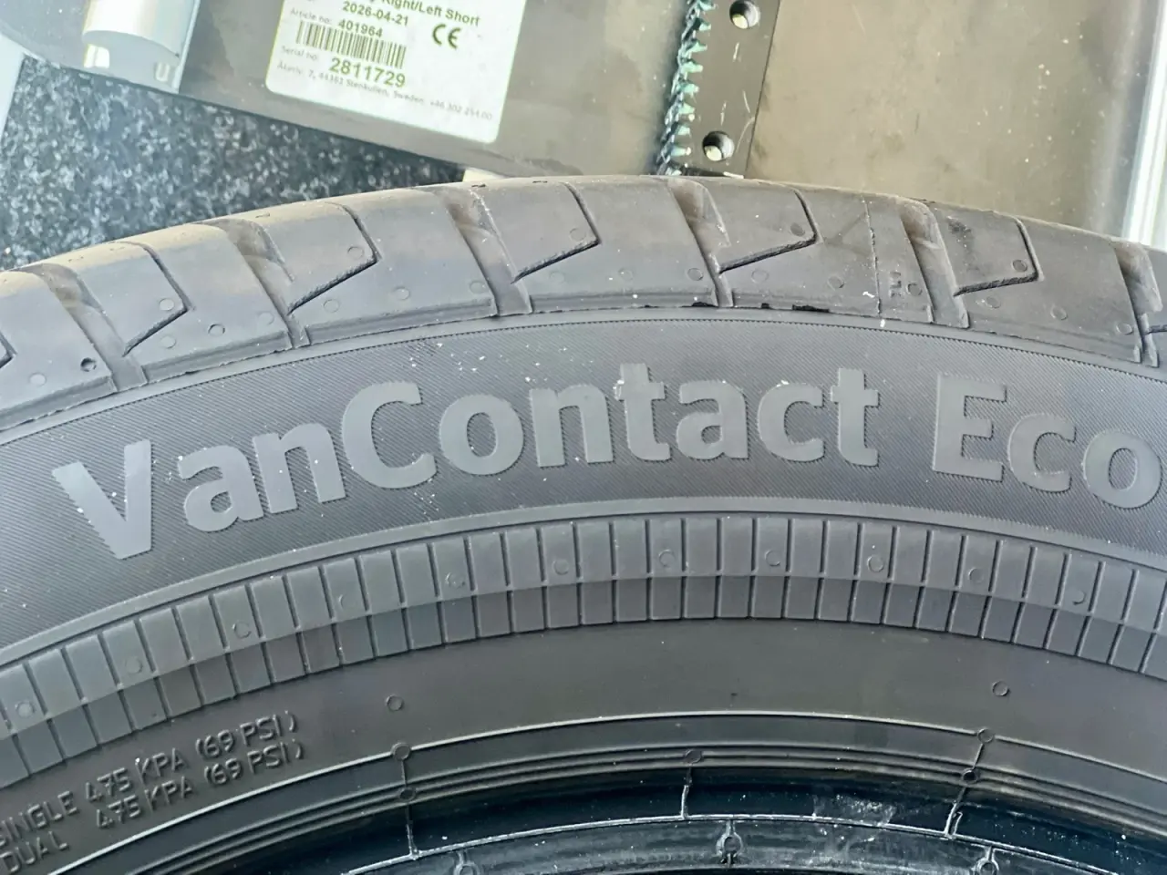 Billede 7 - Bud modtages sommer dæk 215/60 R17 Continental Van