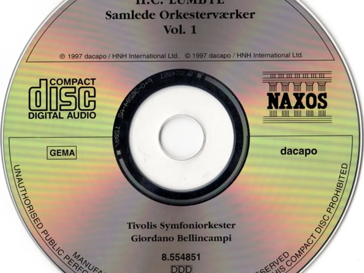 Billede 3 - H.C. Lumbye - Tivolis… – Samlede… – CD