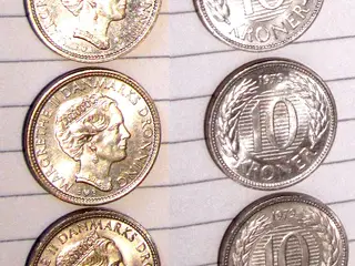 Stor 10 krone Mønt Årgang 1979