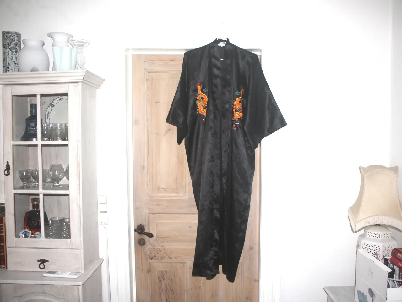 Billede 3 - Vintage Kimono med drag str. L