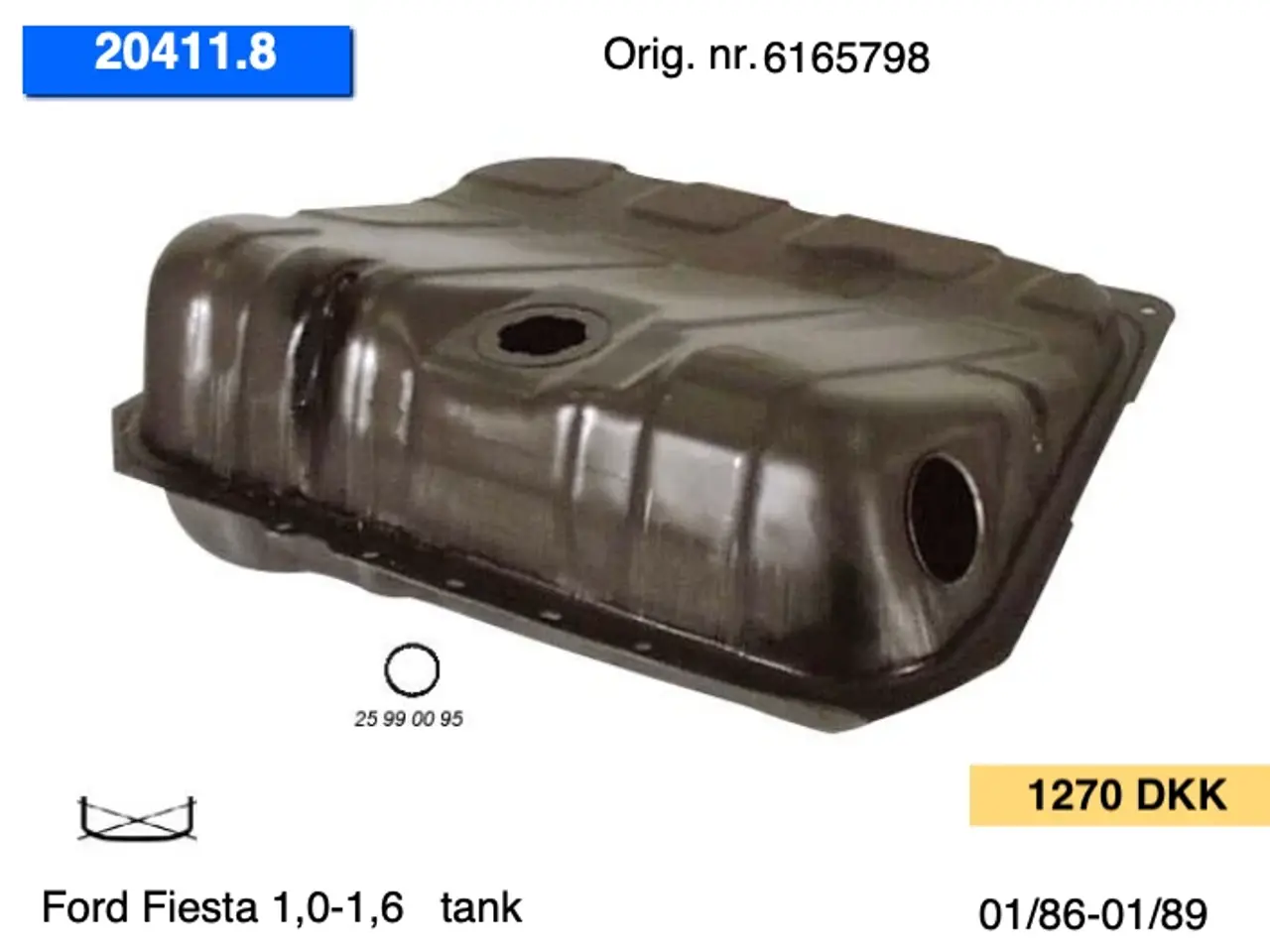 Billede 4 - Ford Fiesta (76-02) tanke