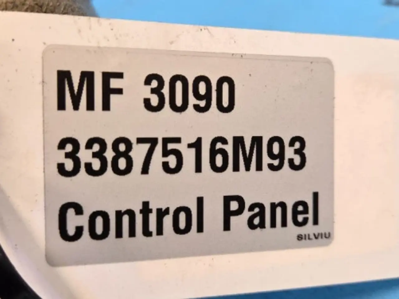 Billede 16 - Massey Ferguson 3090 Kontrol Panel 3387516M93