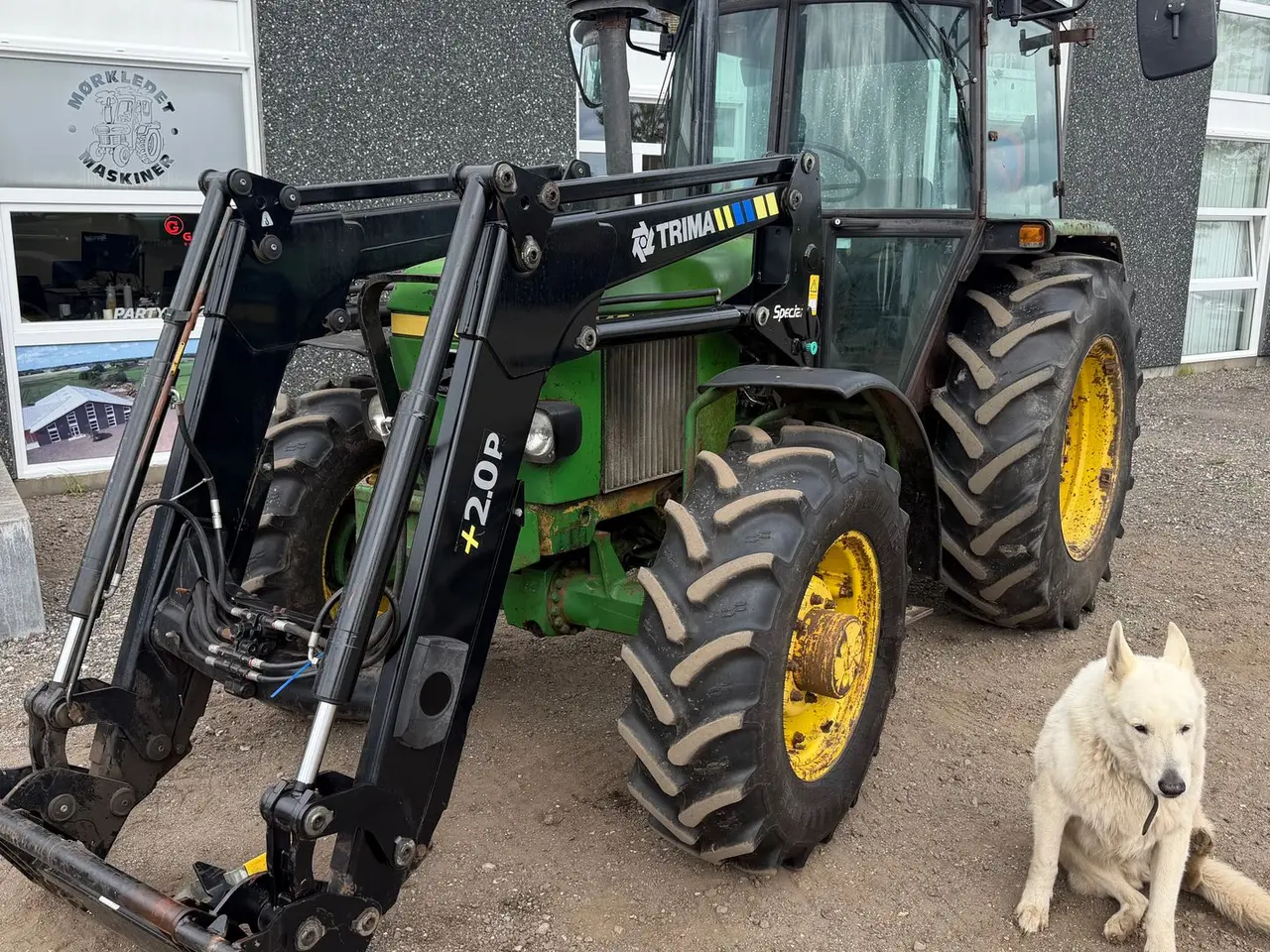 Billede 2 - John Deere 2140 med frontlift Fin stabil traktor