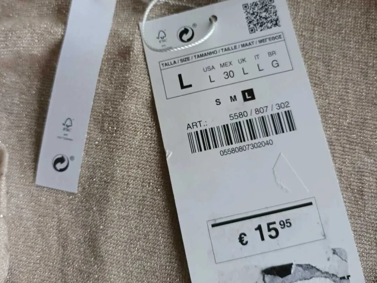 Billede 7 - Top. Zara. Large/40