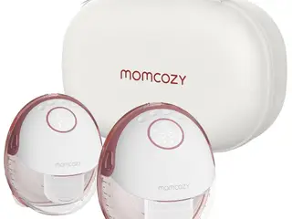 Momcozy M6 dobbelt brystpumpe - rød