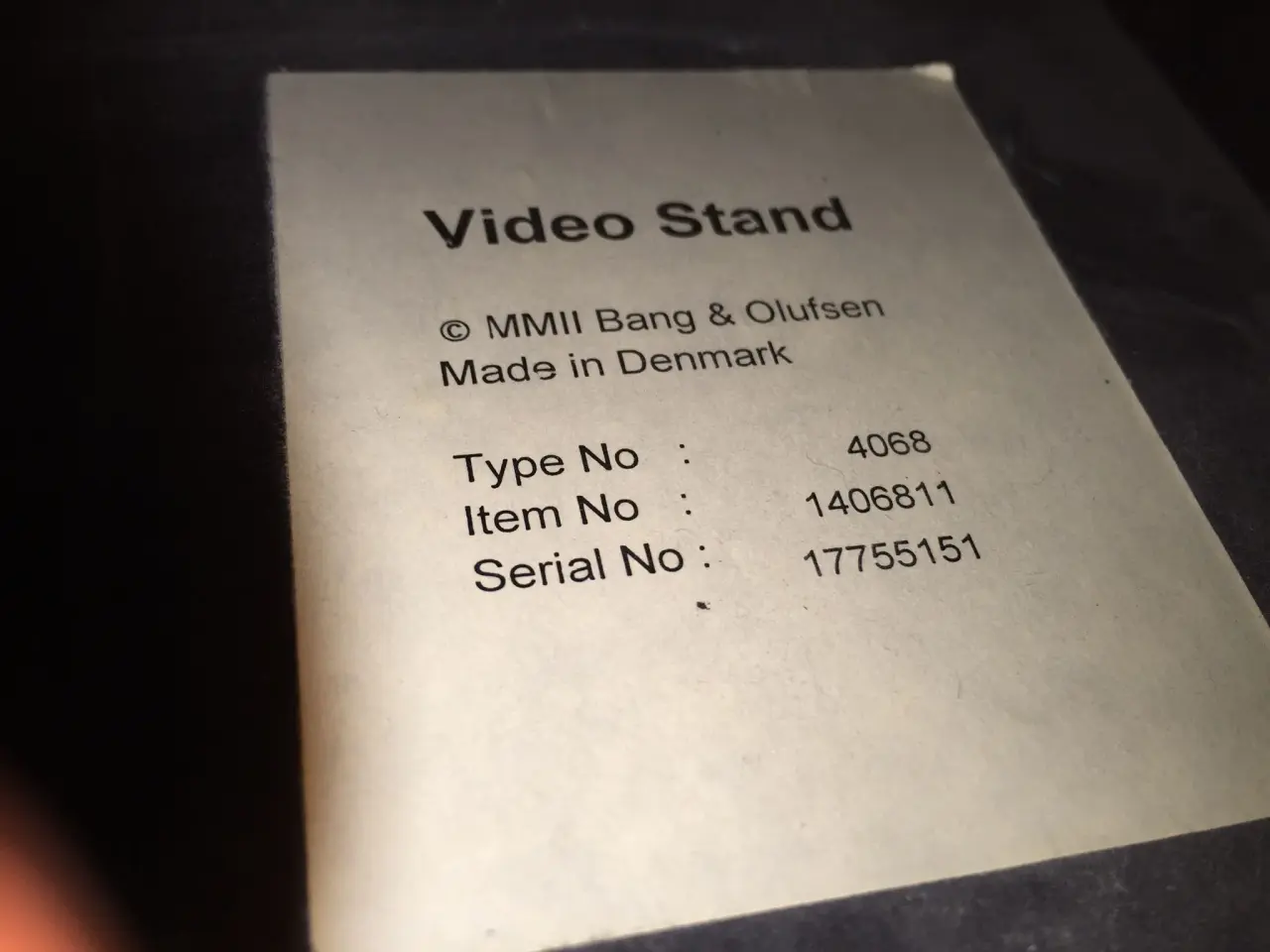 Billede 2 - B&O videostand  drejestand med motor