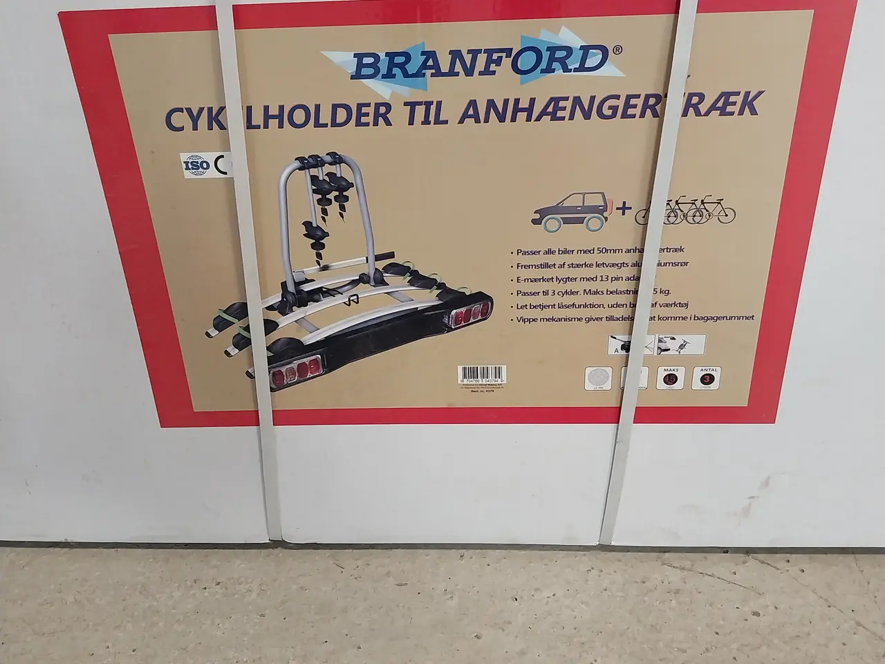 Billede 1 - Cykelholder til salg