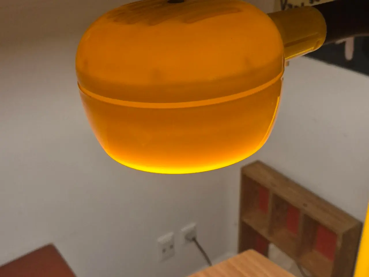 Billede 7 - Den fedeste gule bordlampe med klemme