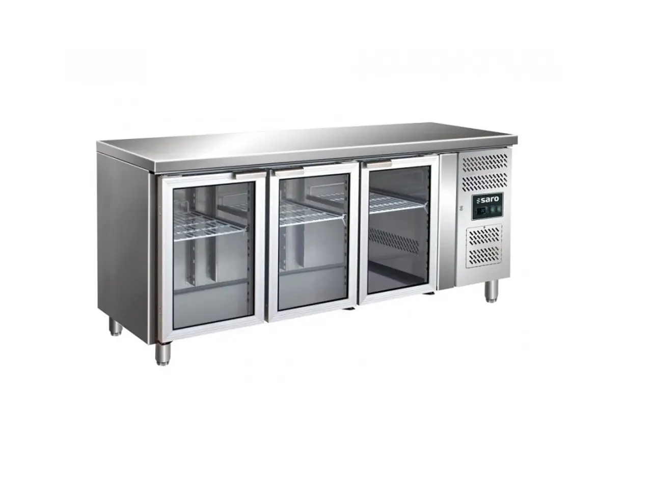Billede 1 - Displaykølebord med 4 glasdøre – GN 4100 TNG