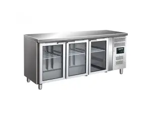 Displaykølebord med 4 glasdøre – GN 4100 TNG
